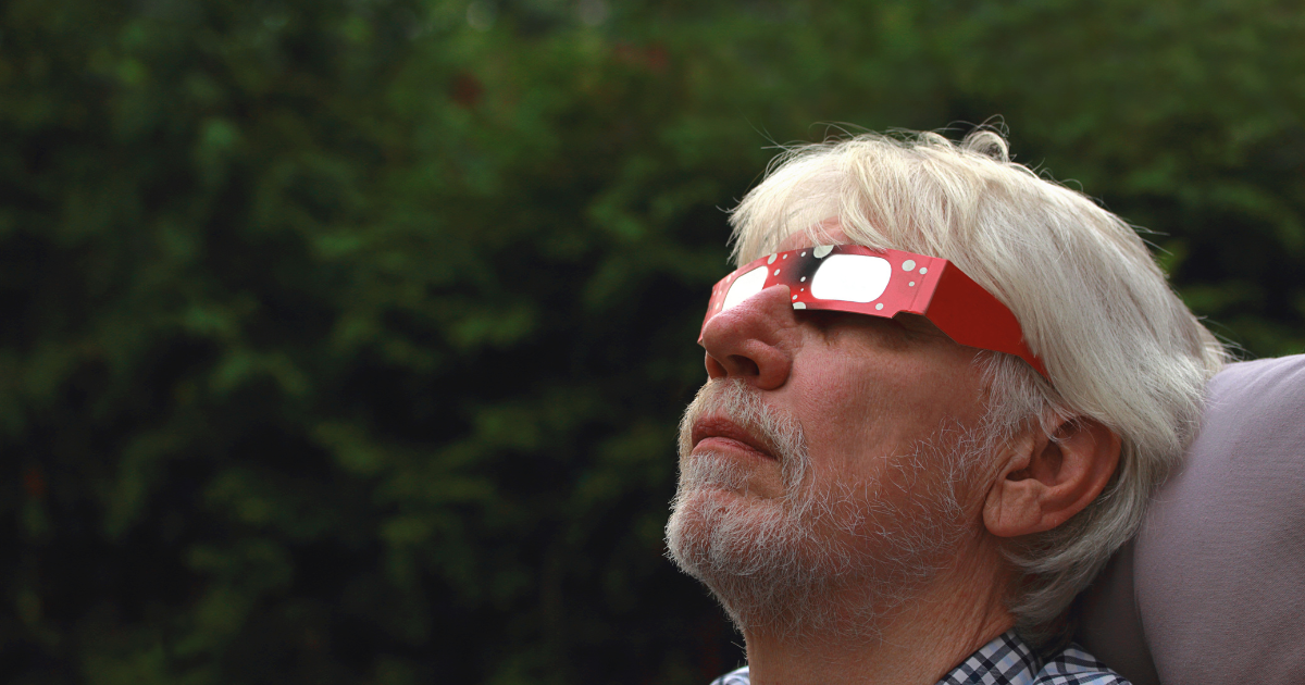 Solar Eclipse gazing with proper eyewear