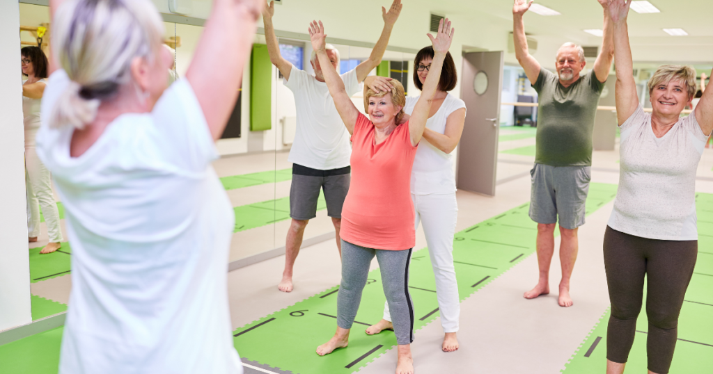 assisted living exercise routines