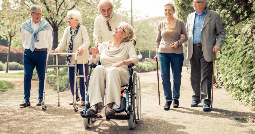 assisted living outdoor activities