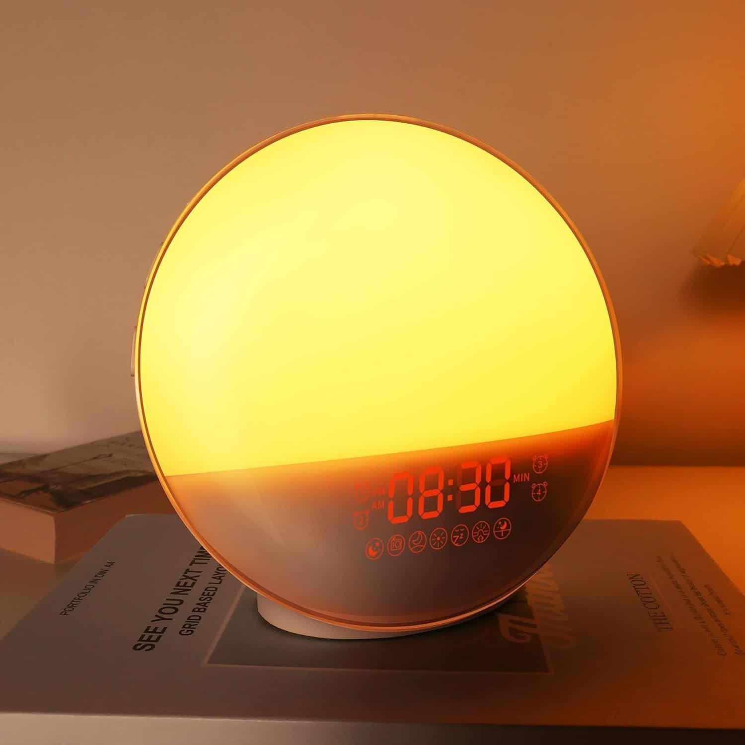 Sunrise alarm clock